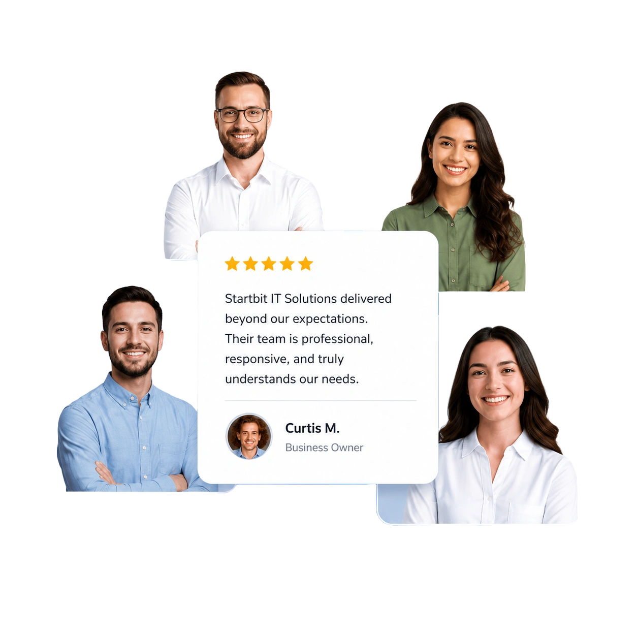 Happy clients and successful digital solutions