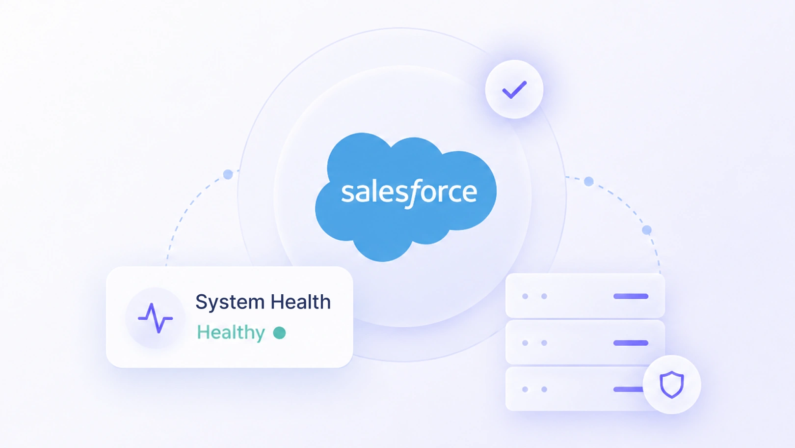 Salesforce managed services interface